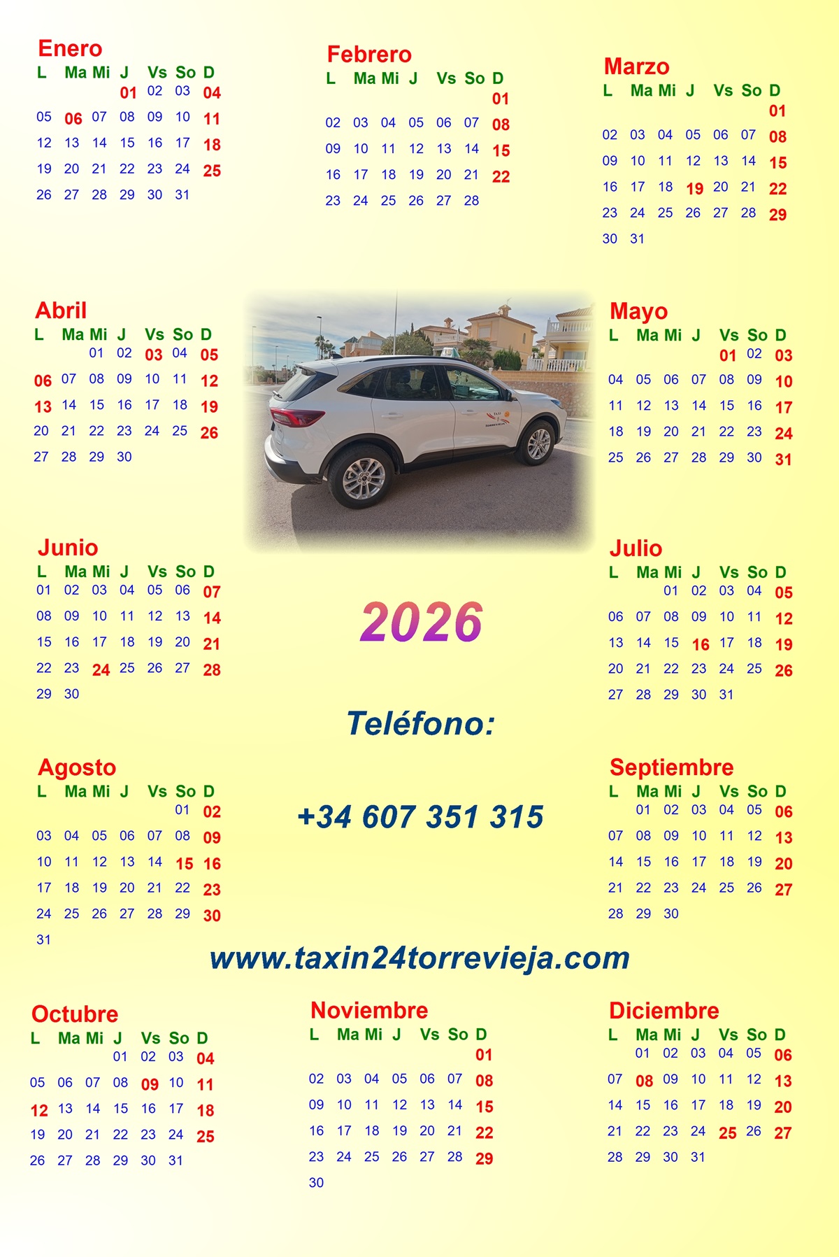 Taxi 24 Torrevieja.